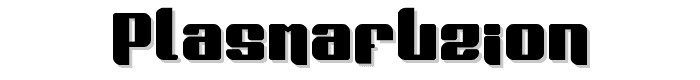 Plasmafuzion font