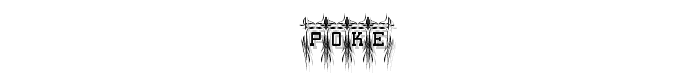 Poke font