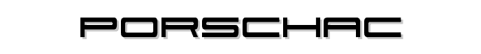 PorschaC font