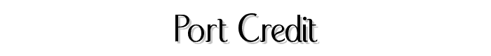 Port%20Credit font