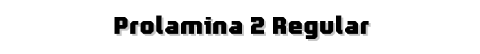 ProLamina%202%20Regular font