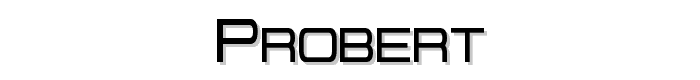 Probert font