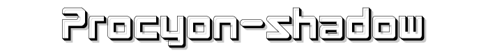 Procyon%20Shadow font