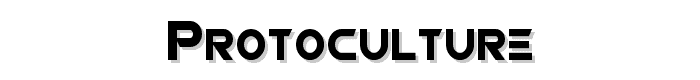 Protoculture font