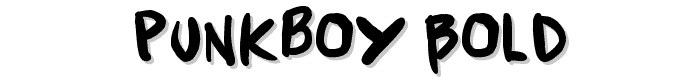 Punkboy%20Bold font