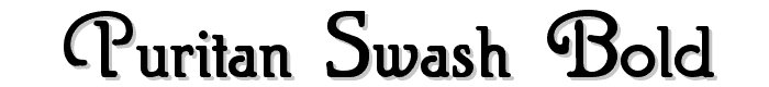 Puritan%20Swash%20Bold font