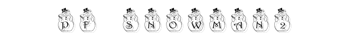 pf_snowman2 font