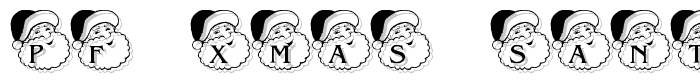 pf_xmas_santahead font