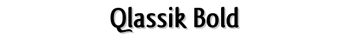 Qlassik%20Bold font