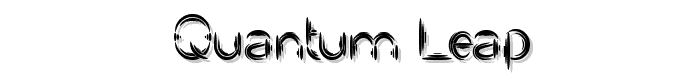 Quantum%20Leap font