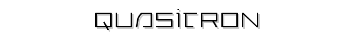 Quasitron font