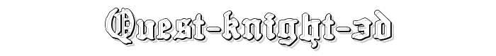 Quest%20Knight%203D font