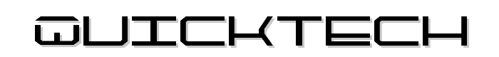 QuickTech font