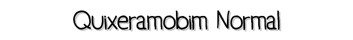 Quixeramobim%20Normal font