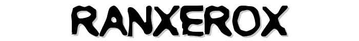 RANXEROX font