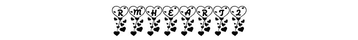 RMHeart2 font