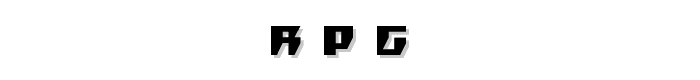 R_P_G_ font