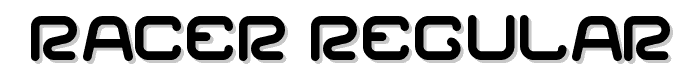 Racer%20Regular font