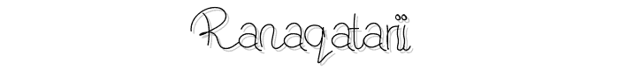 RanaQatarii font