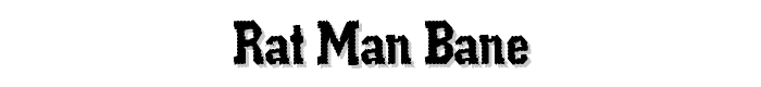 Rat%20Man%20Bane font