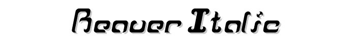 Reaver%20Italic font