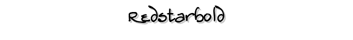 RedStarBold font