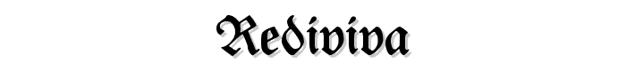 Rediviva font