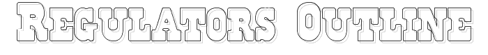 Regulators%20Outline font