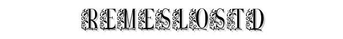 RemesloSTD font