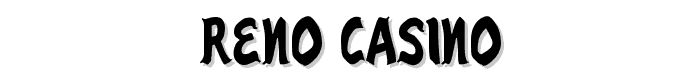 Reno%20Casino font