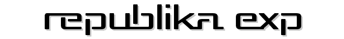 Republika%20Exp font