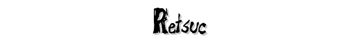 Retsuc font