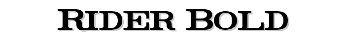 Rider%20Bold font