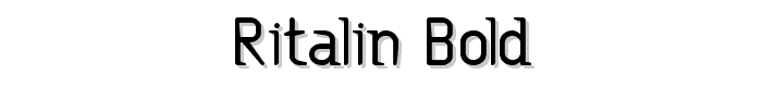 Ritalin%20Bold font