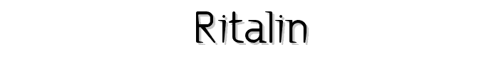 Ritalin font