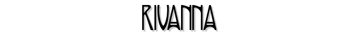 Rivanna font