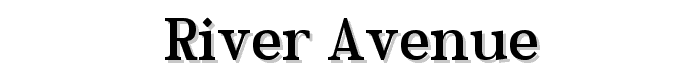 River%20Avenue font