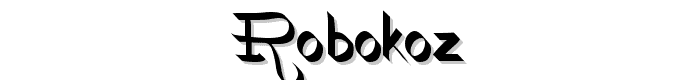 RoboKoz font