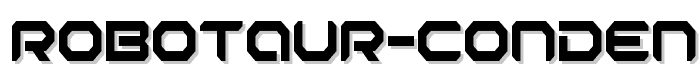 Robotaur%20Condensed font