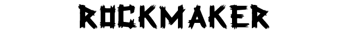 Rockmaker font