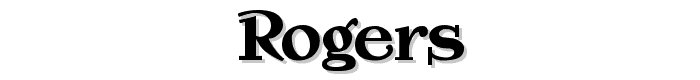 Rogers font