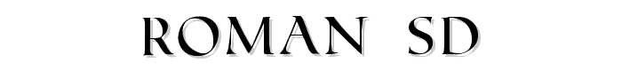 Roman%20SD font