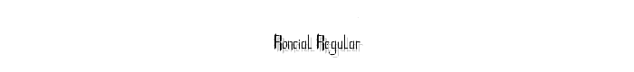 Roncial%20Regular font