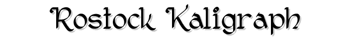 Rostock%20Kaligraph font