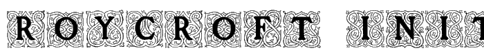 Roycroft%20Initials font