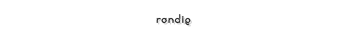 rondie font