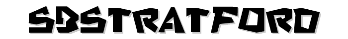 SBStratford font