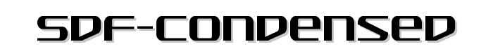 SDF%20Condensed font