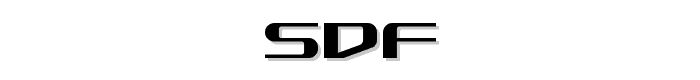 SDF font