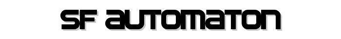 SF%20Automaton font